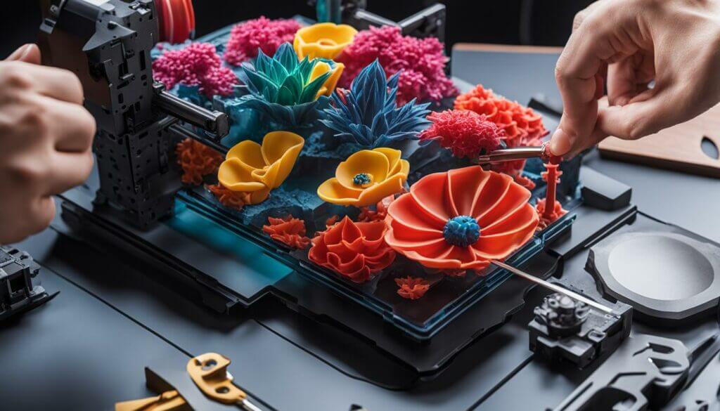精细化3D矽胶印刷技术展示