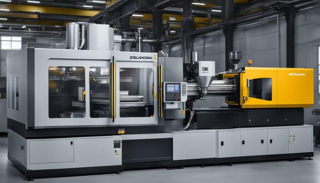 High-precision injection molding machine